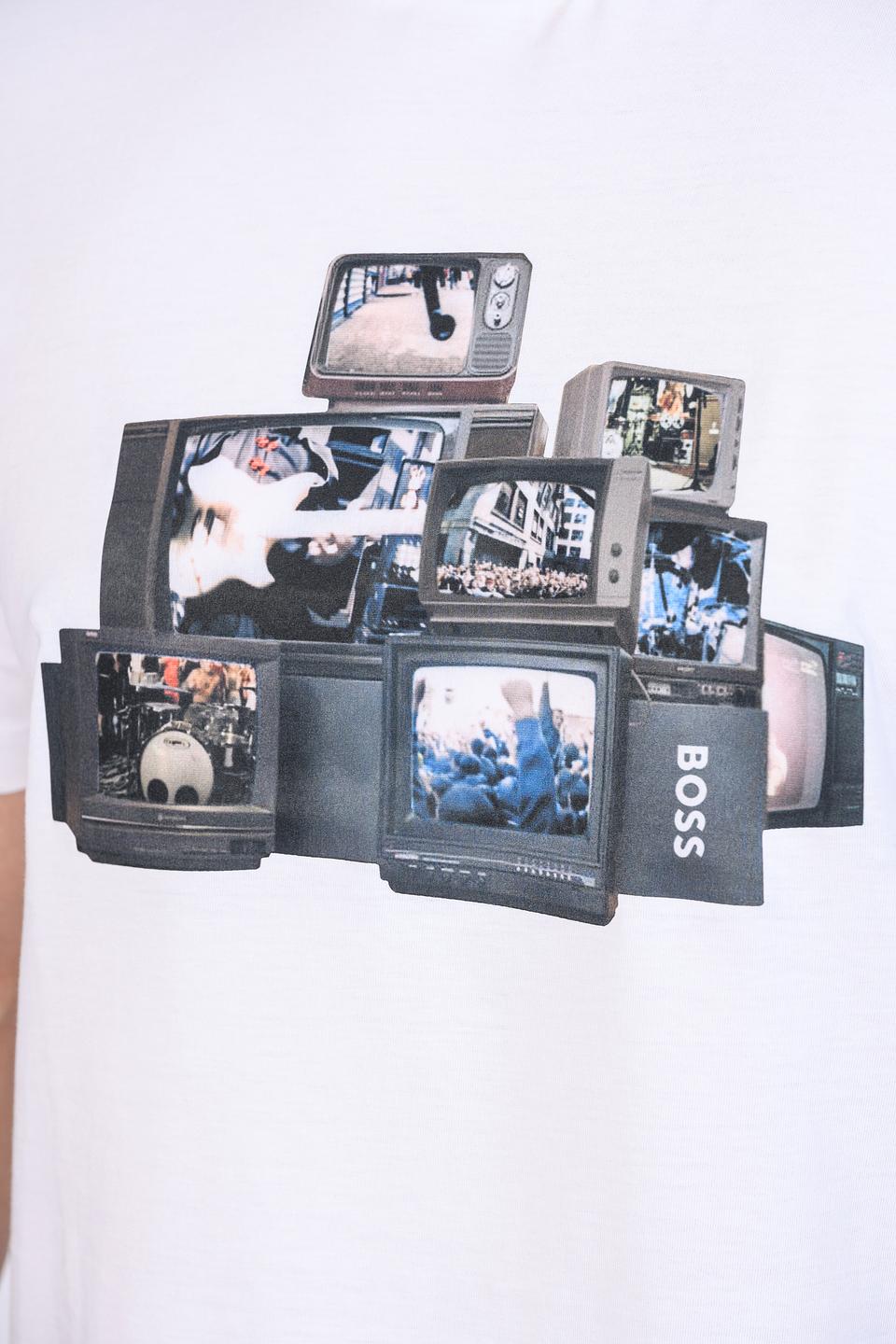 Футболка Boss Orange с принтом