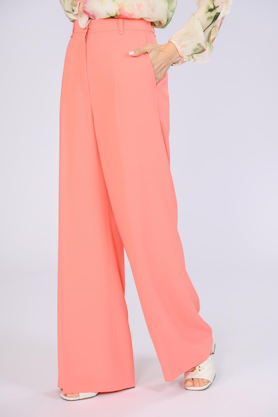Брюки Boss Black широкие коралловые