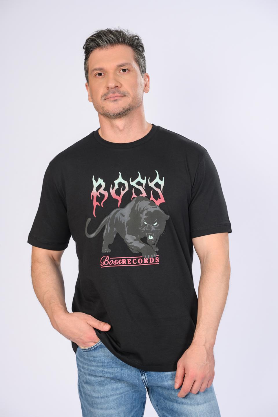 Футболка Boss с пантерой