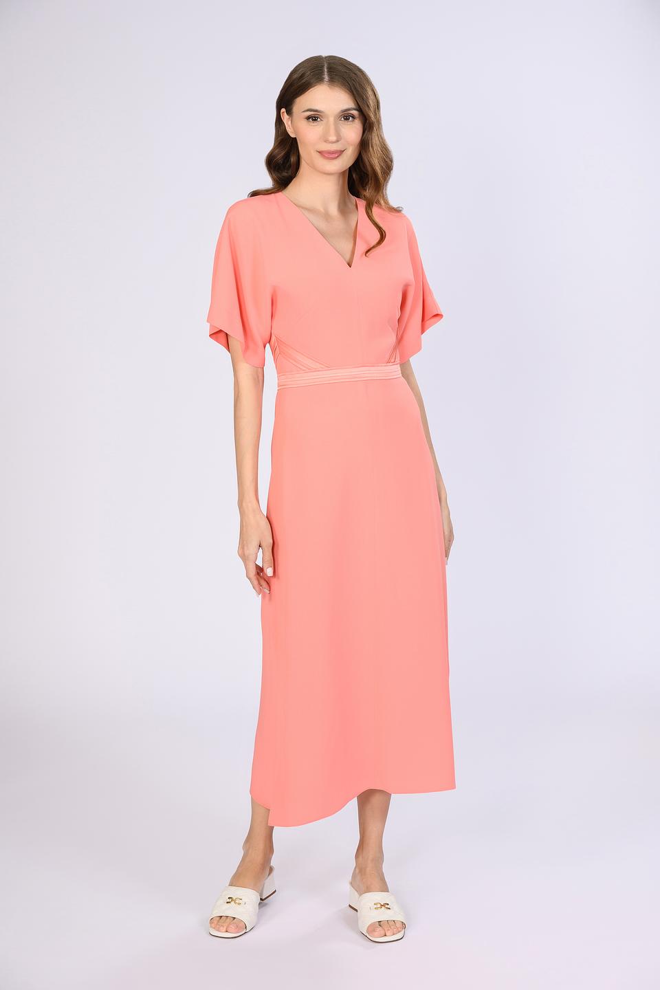 Платье Boss Black персиковое