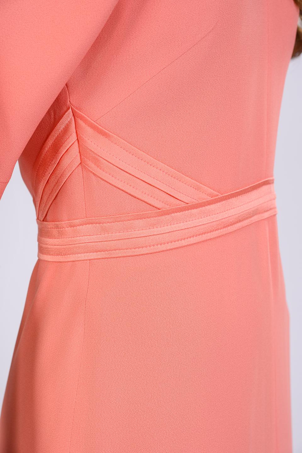 Платье Boss Black персиковое