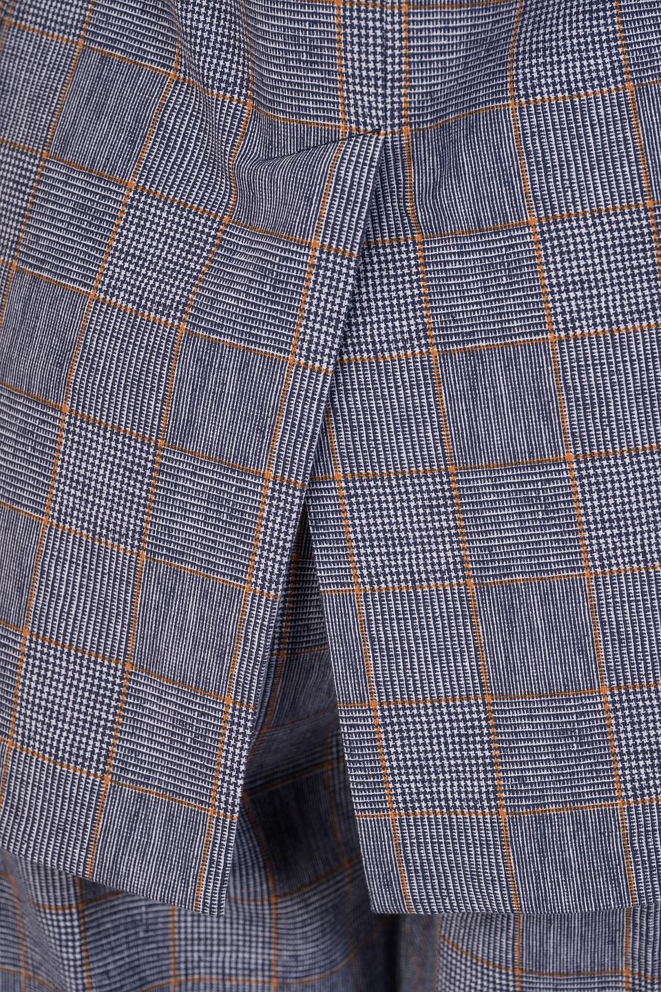 Жакет Circolo 1901 в клетку синий