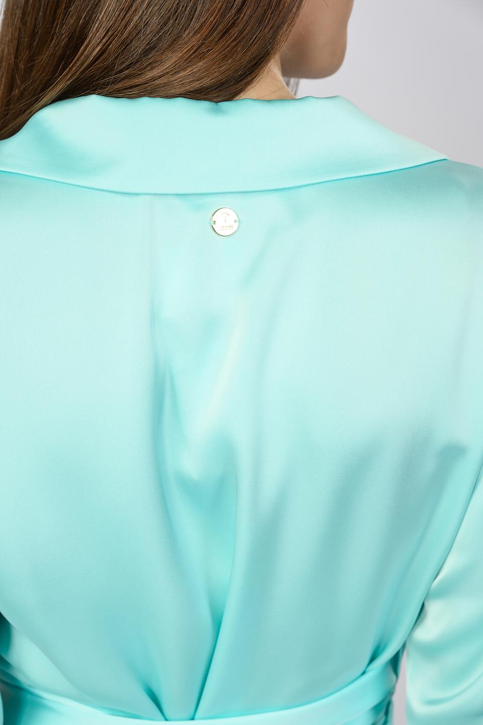 Платье Joop! с запахом бирюзовое