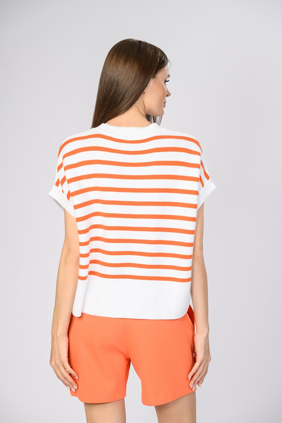 Джемпер Joop! в полоску оранжевый