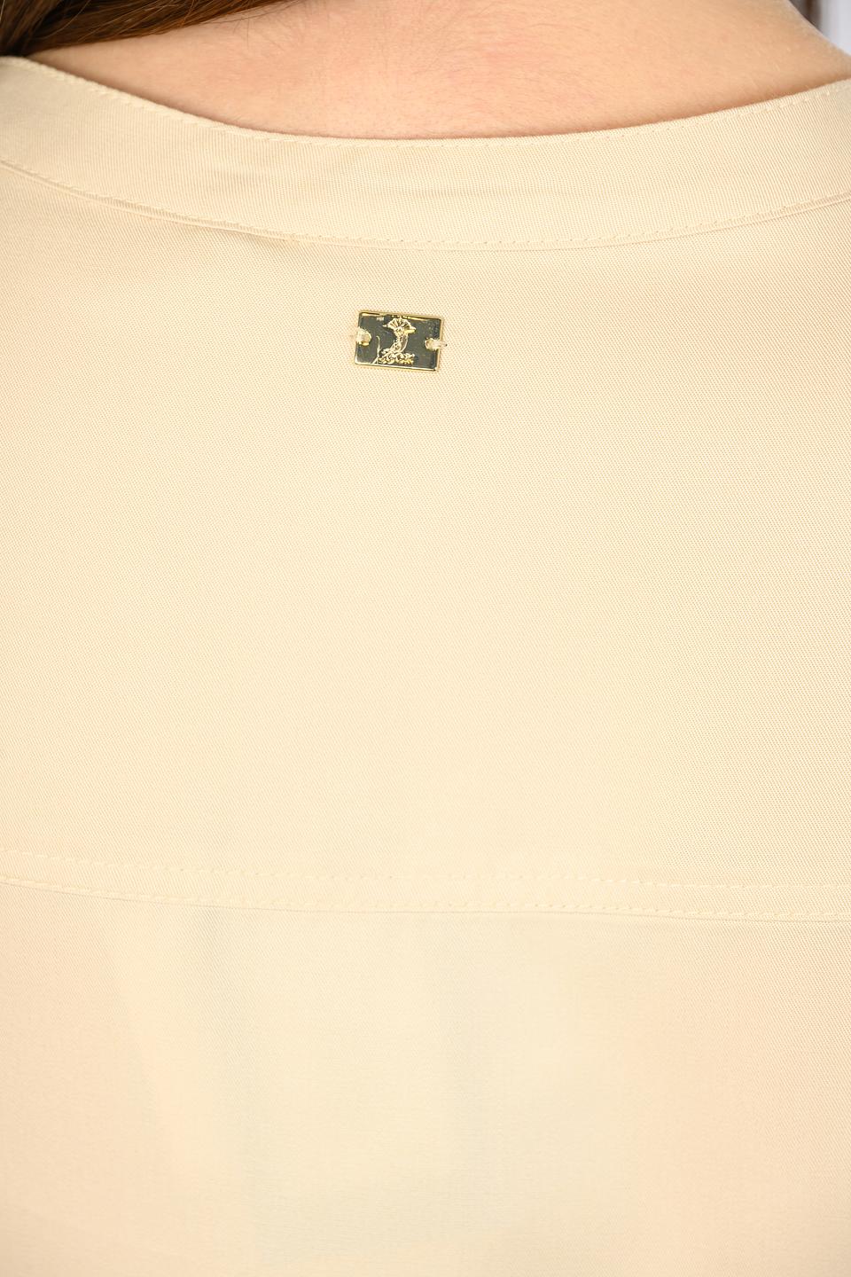 Блуза Joop! женская бежевая с карманами