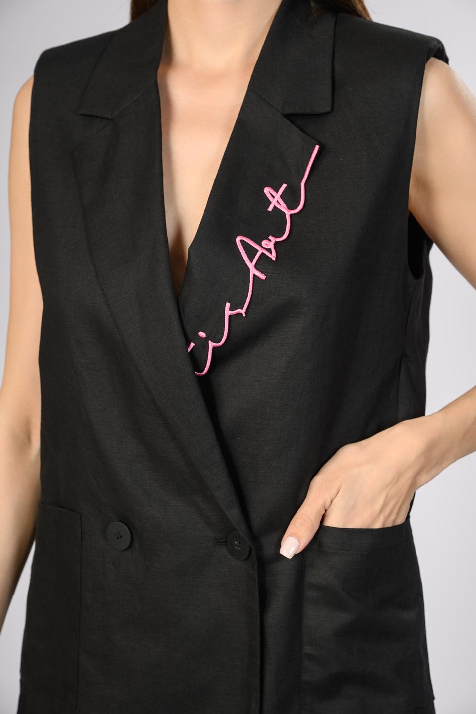 Жилет Twin Set Actitude чёрный