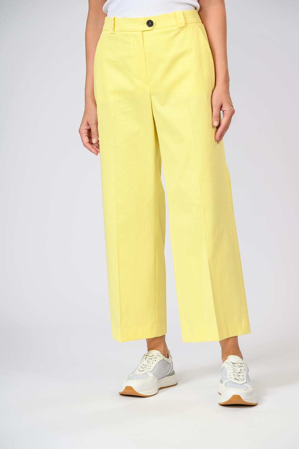 Брюки Windsor жен. жёлтые