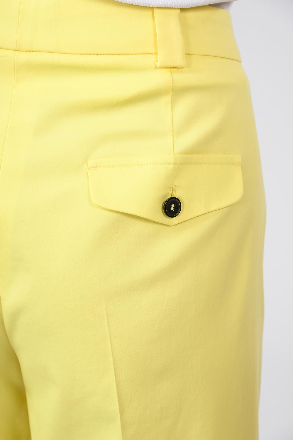 Брюки Windsor жен. жёлтые