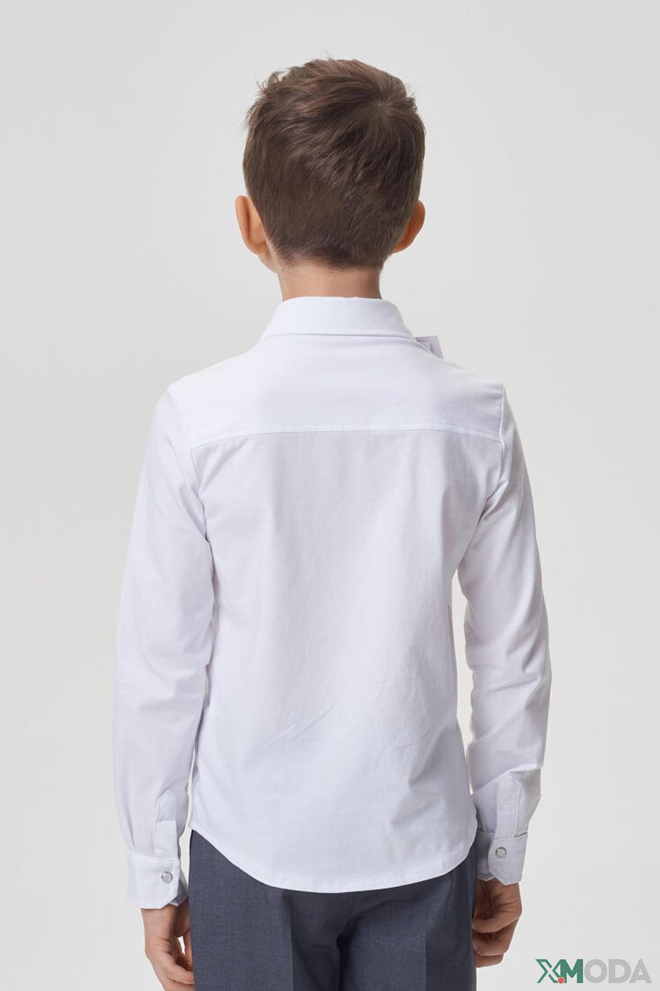 Белая рубашка Choupette для мальчика с вышивкой