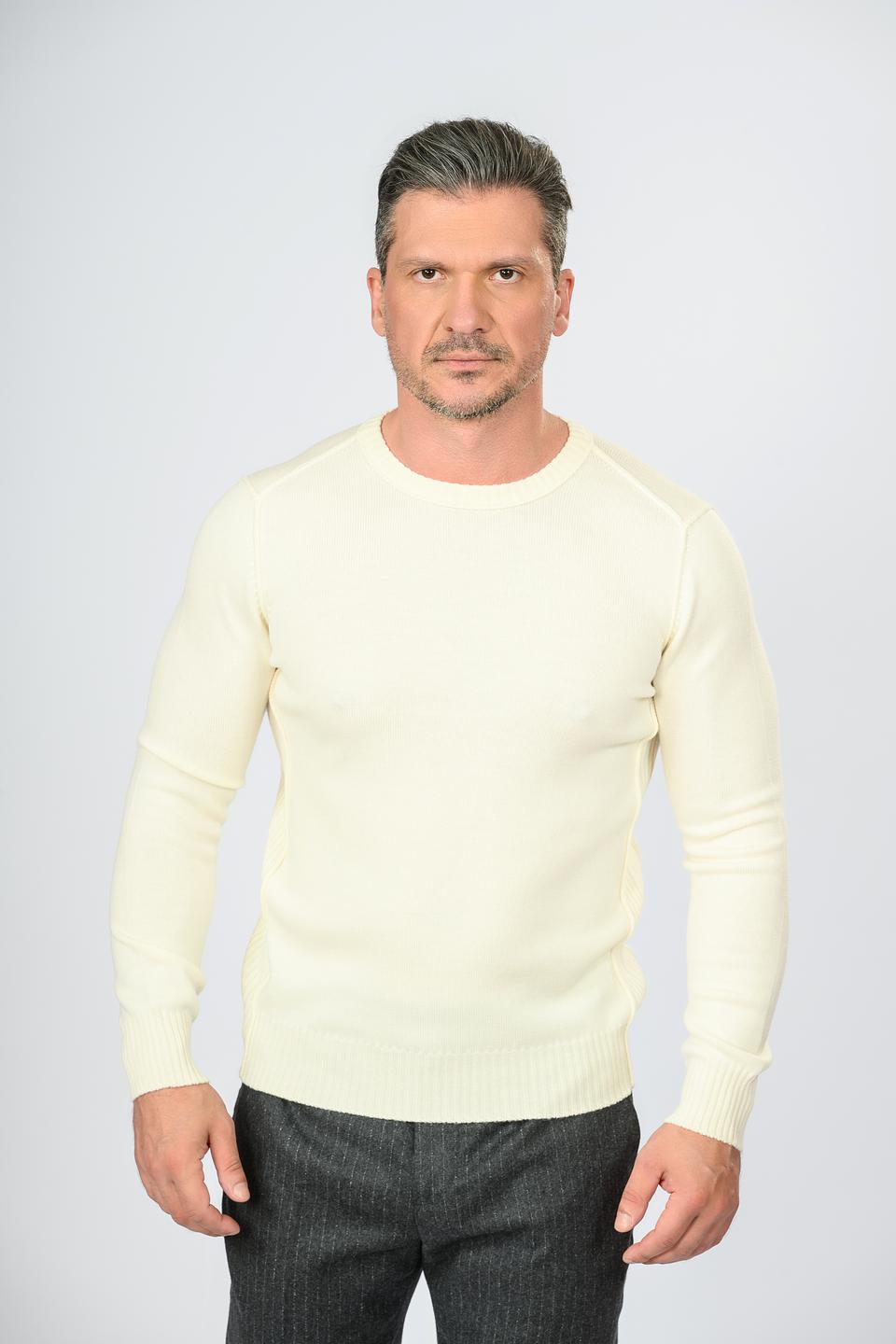 Джемпер Gran Sasso муж. кремовый