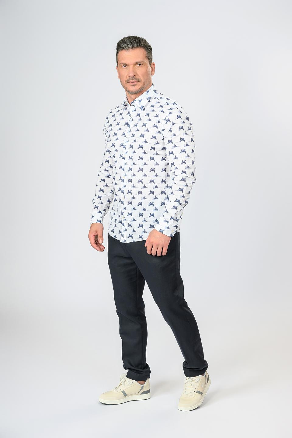 Рубашка Joop! муж. с принтом