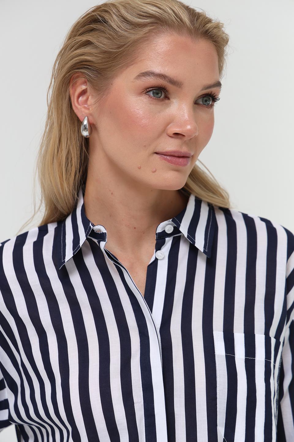 Блуза Monari в полоску
