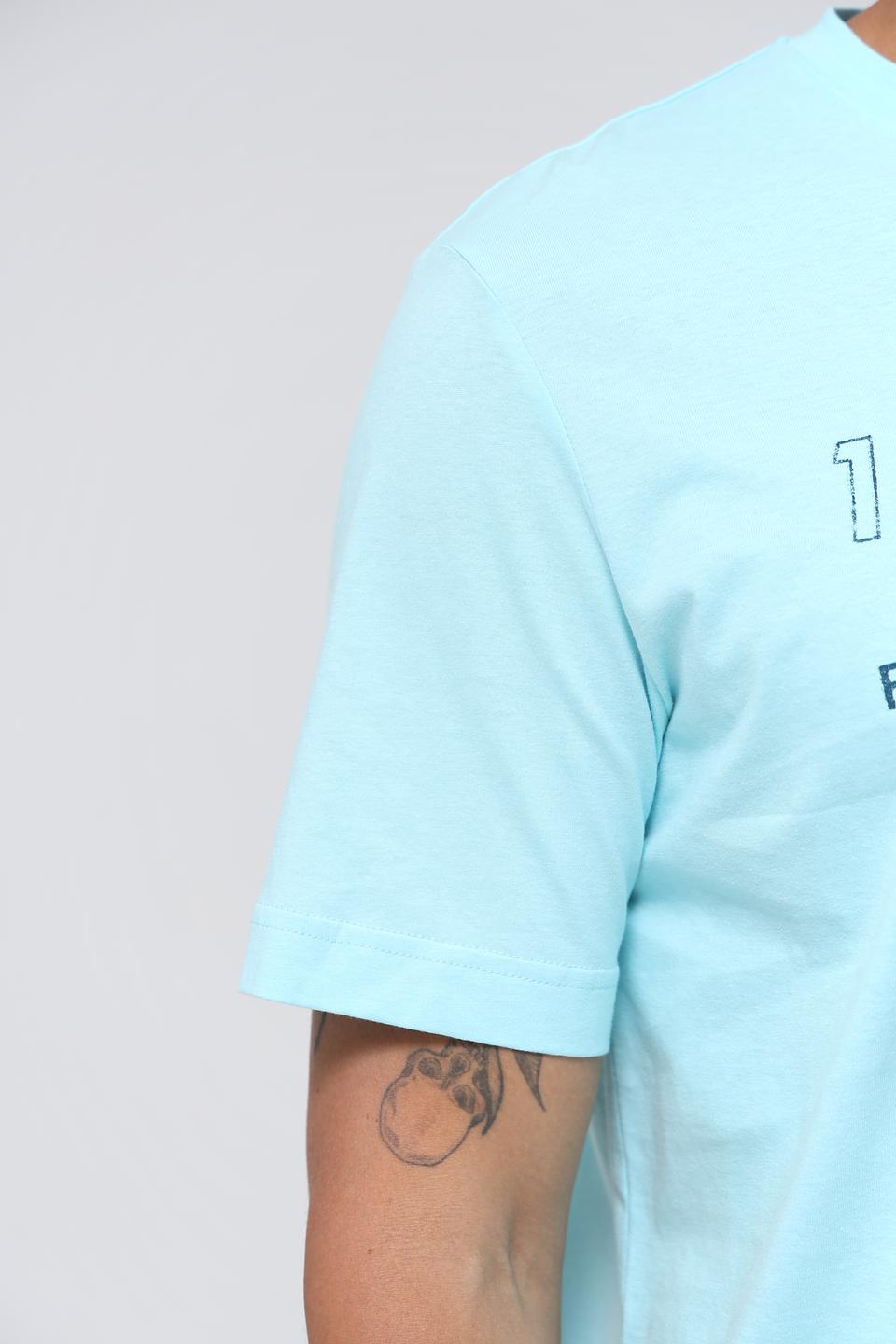 Футболка Tom Tailor PACIFIC PARADISE голубая