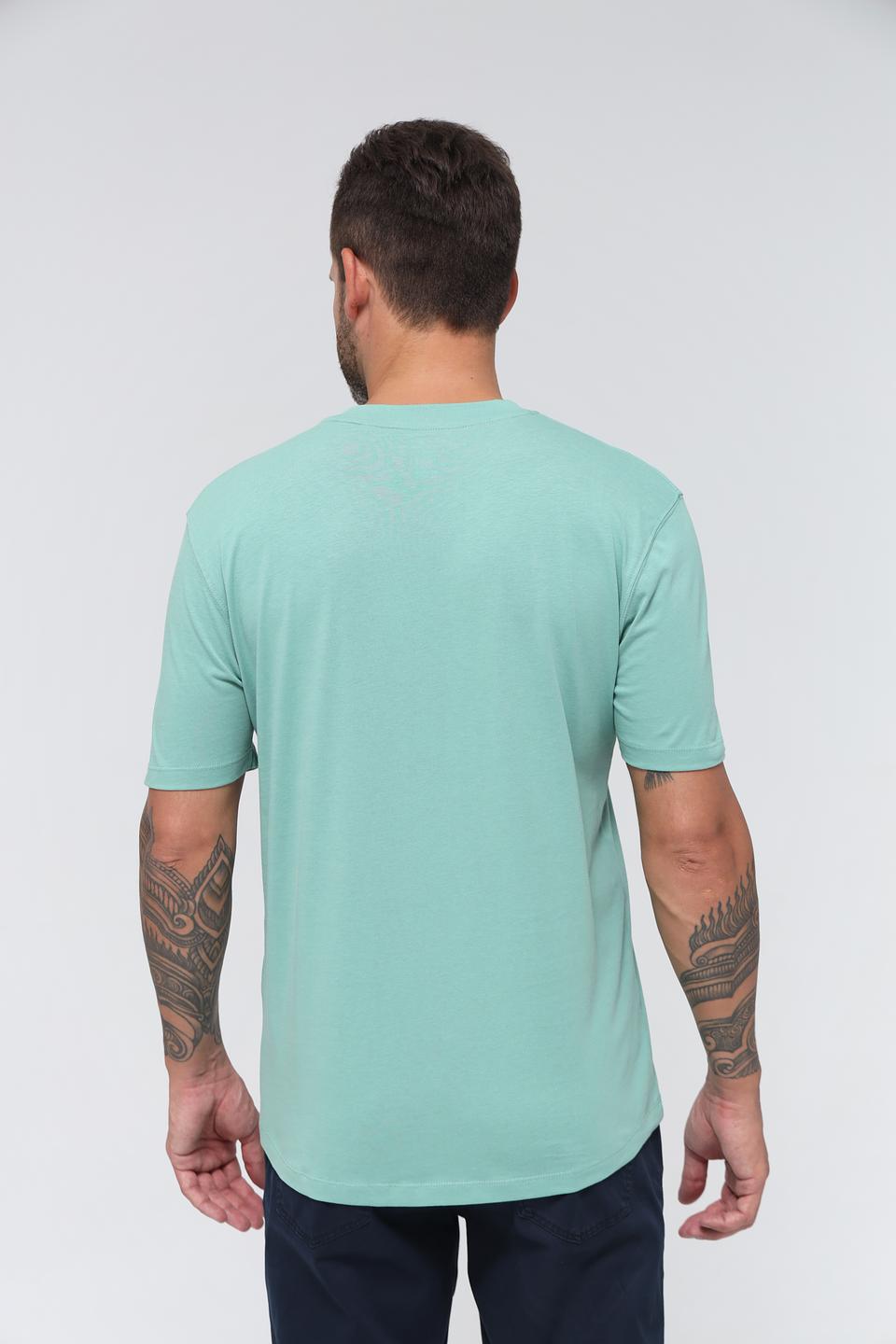 Футболка Tom Tailor denim мятная