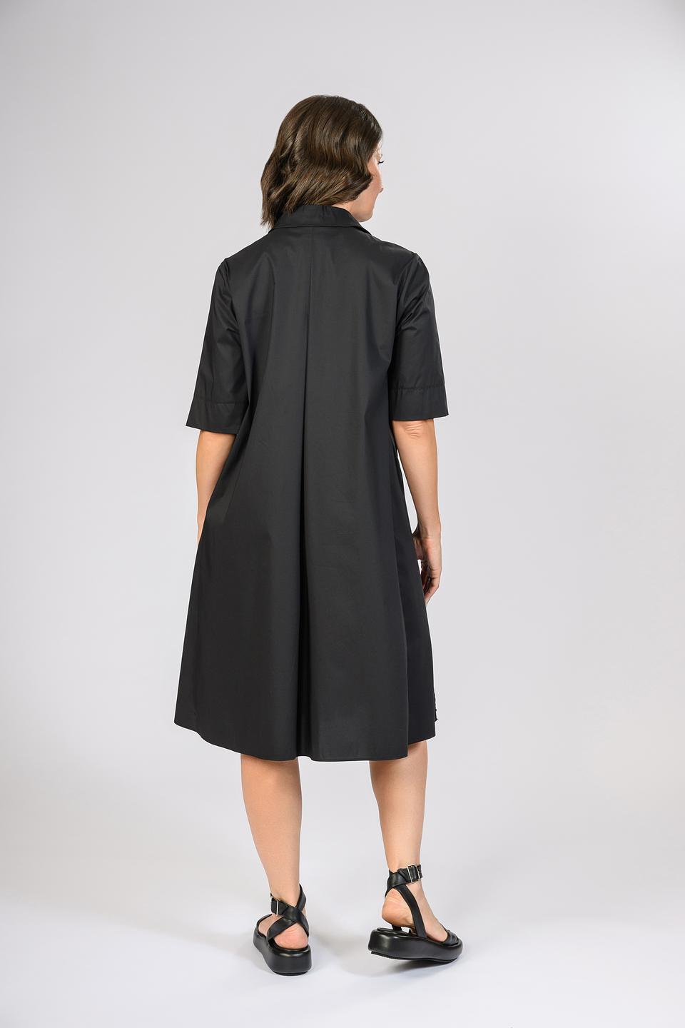Платье рубашка Persona чёрное