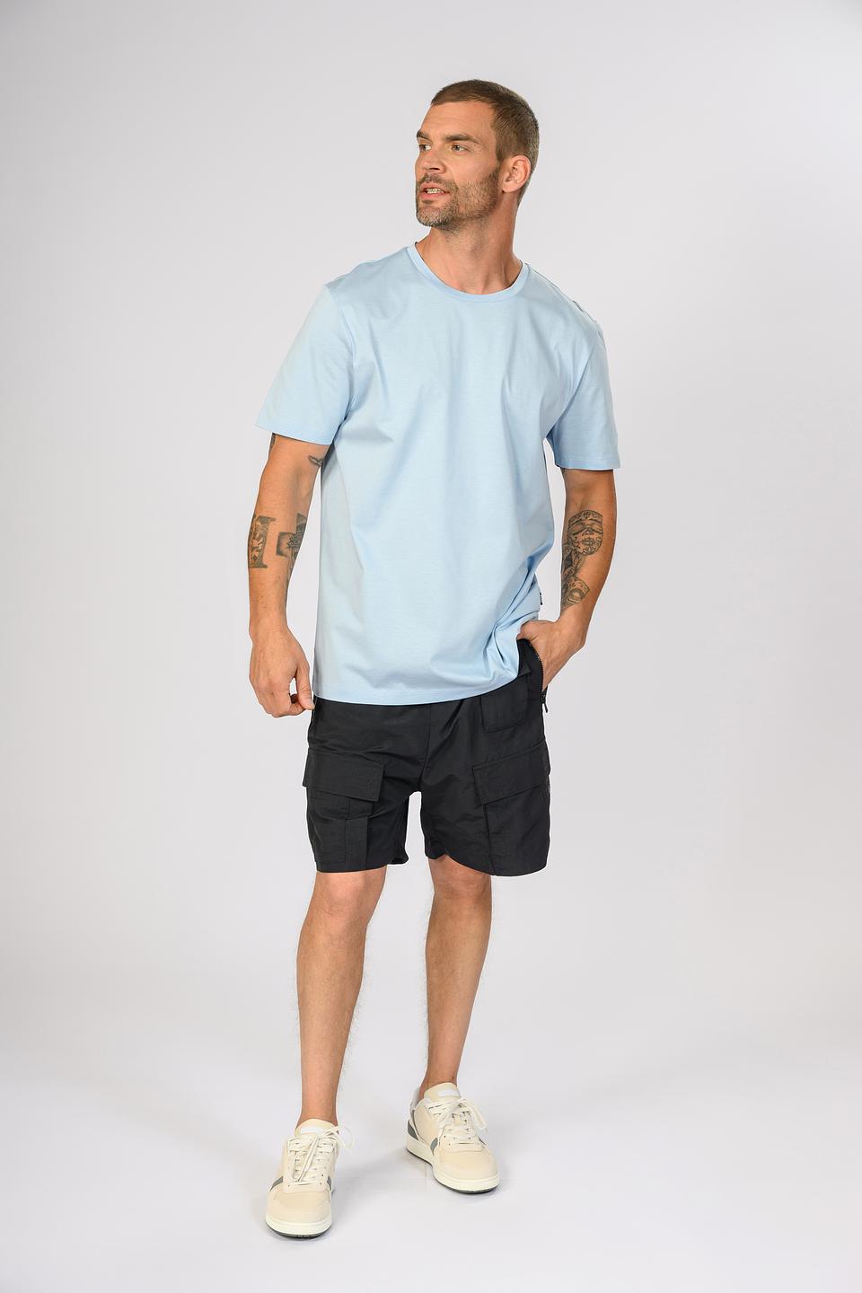 Футболка Boss Black голубая