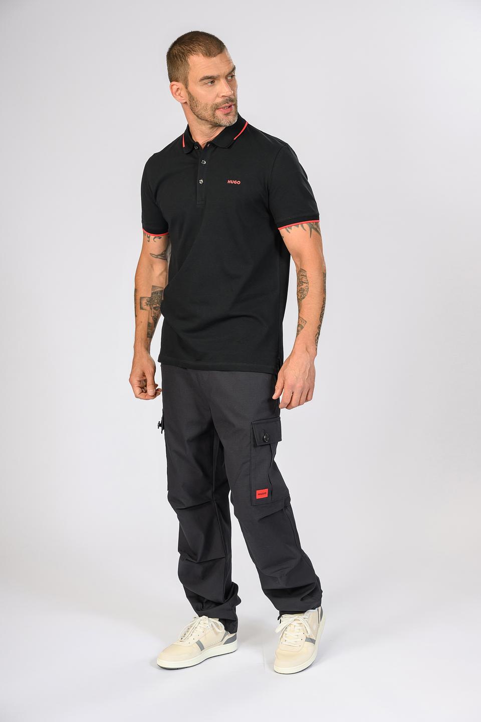 Брюки карго Hugo чёрные