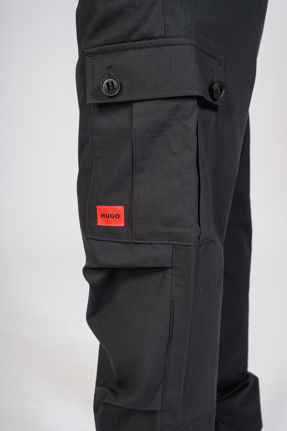 Брюки карго Hugo чёрные