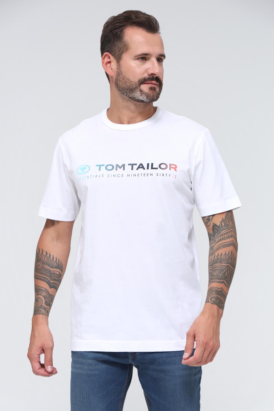 Футболка Tom Tailor essentials белый