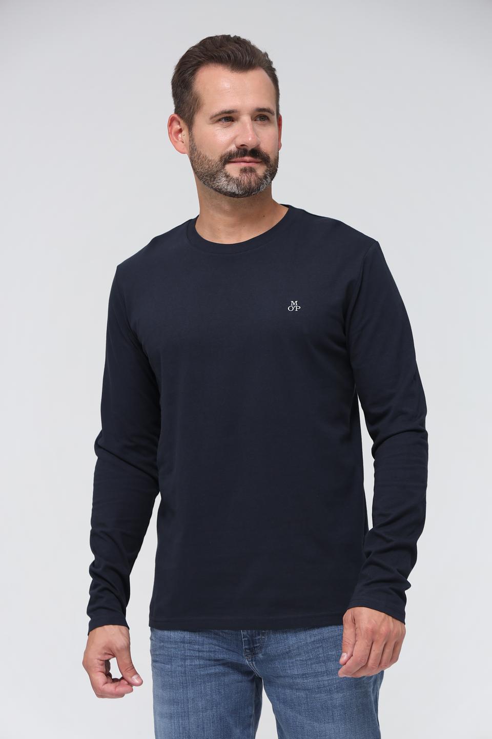 Лонгслив Marc O Polo men тёмно-синий