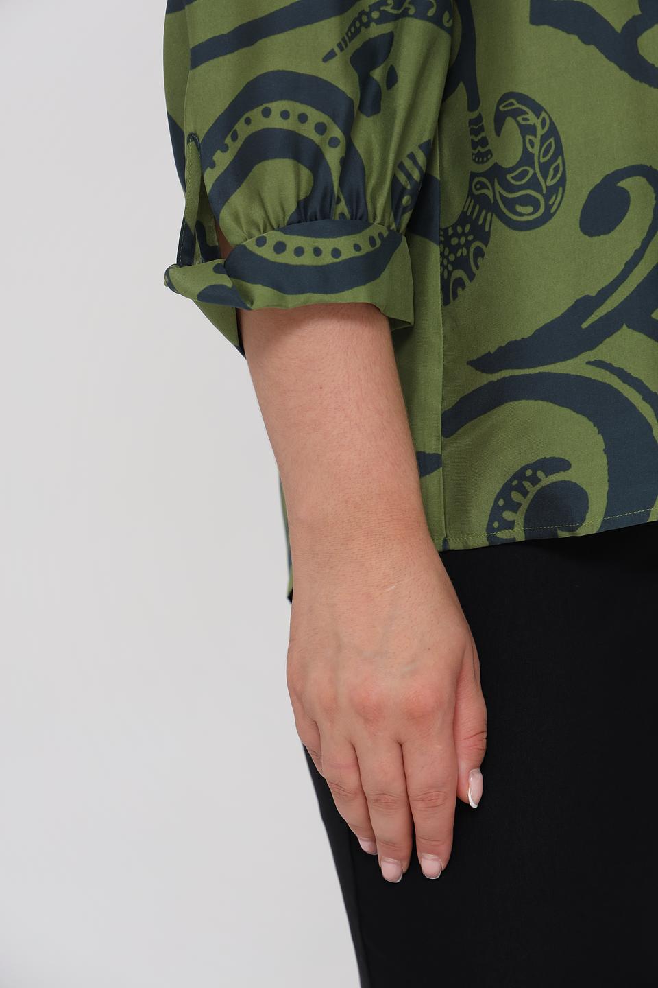 Блуза Luisa Cerano с цветочным принтом