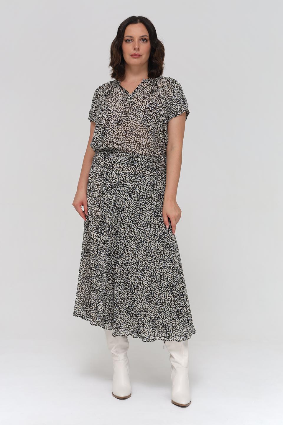 Юбка Luisa Cerano в леопардовый принт