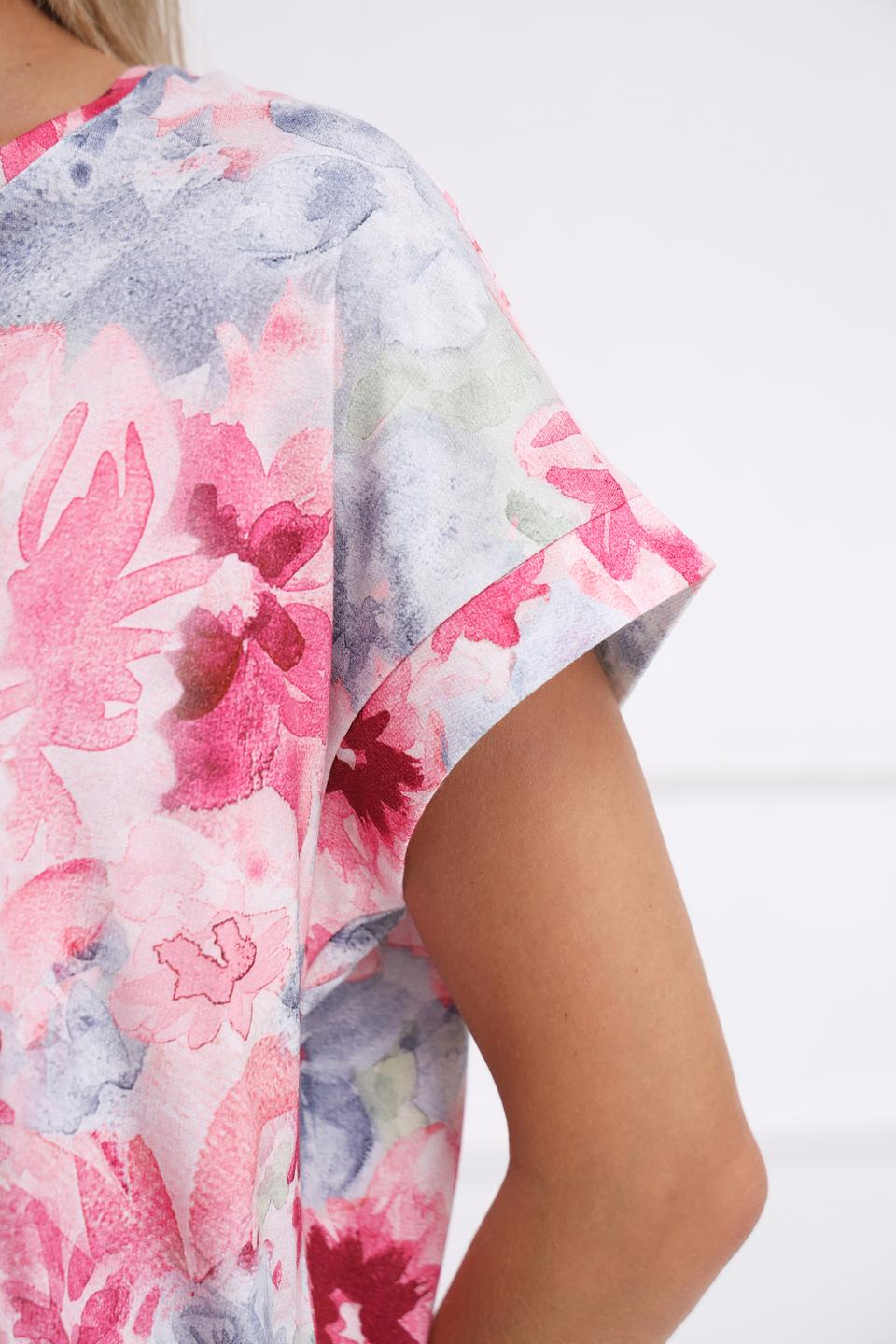 Футболка Monari с цветочным принтом