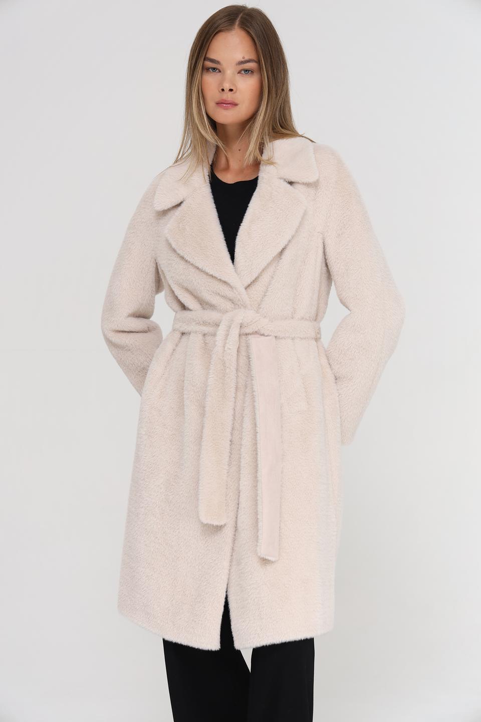 Пальто Electra style бежевое