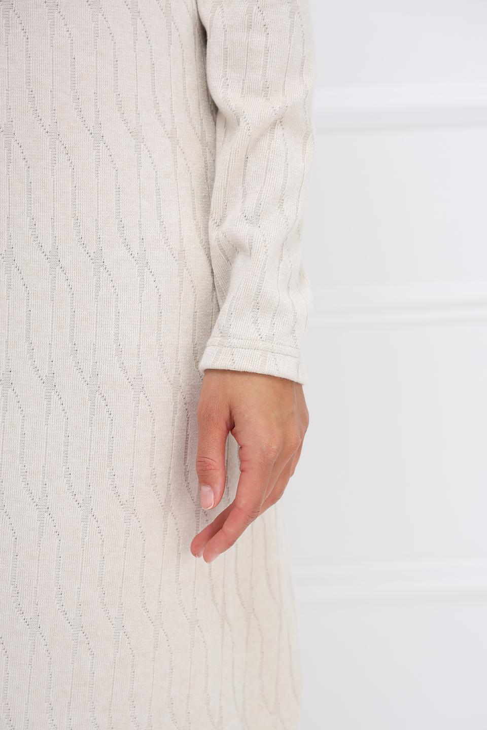 Платье Beatris вязаное бежевое