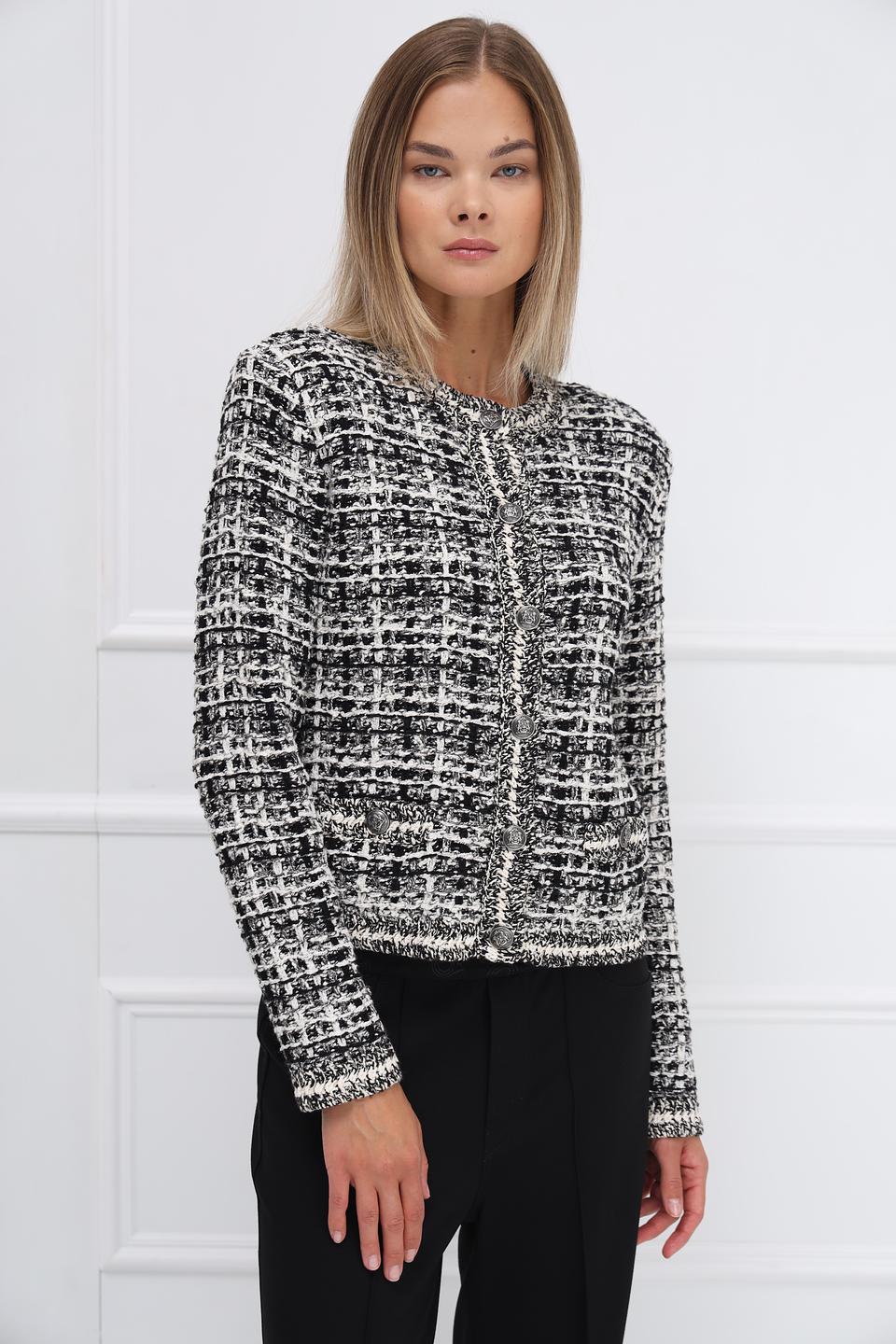 Жакет Oui в клетку