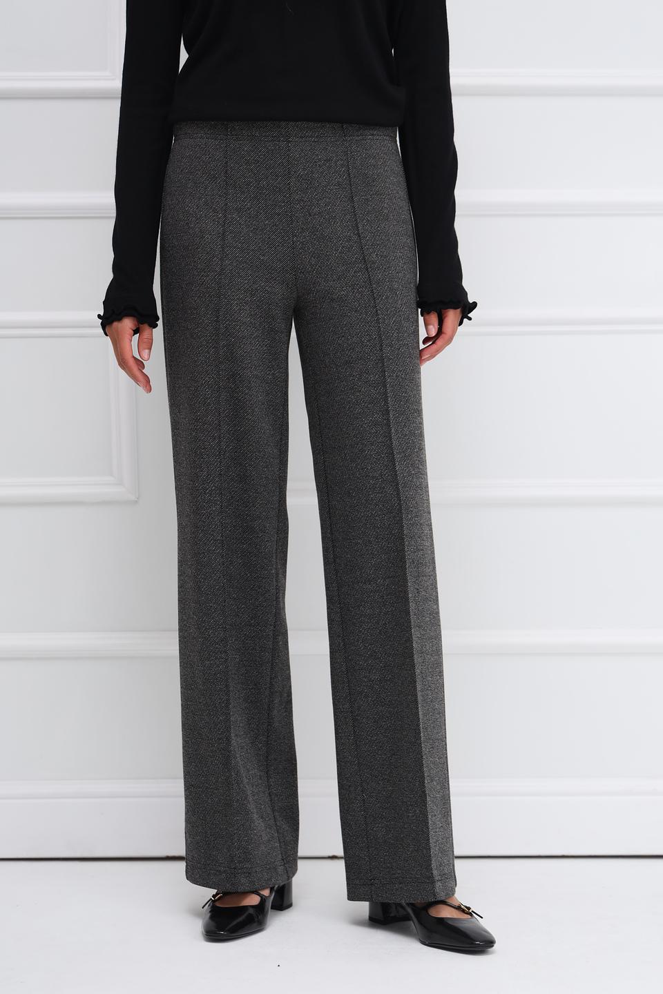 Брюки классические Oui серые