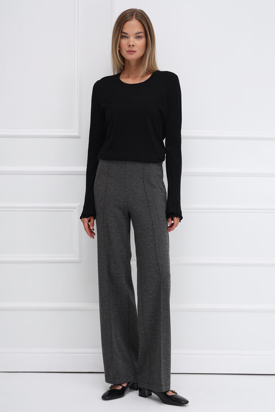 Брюки классические Oui серые