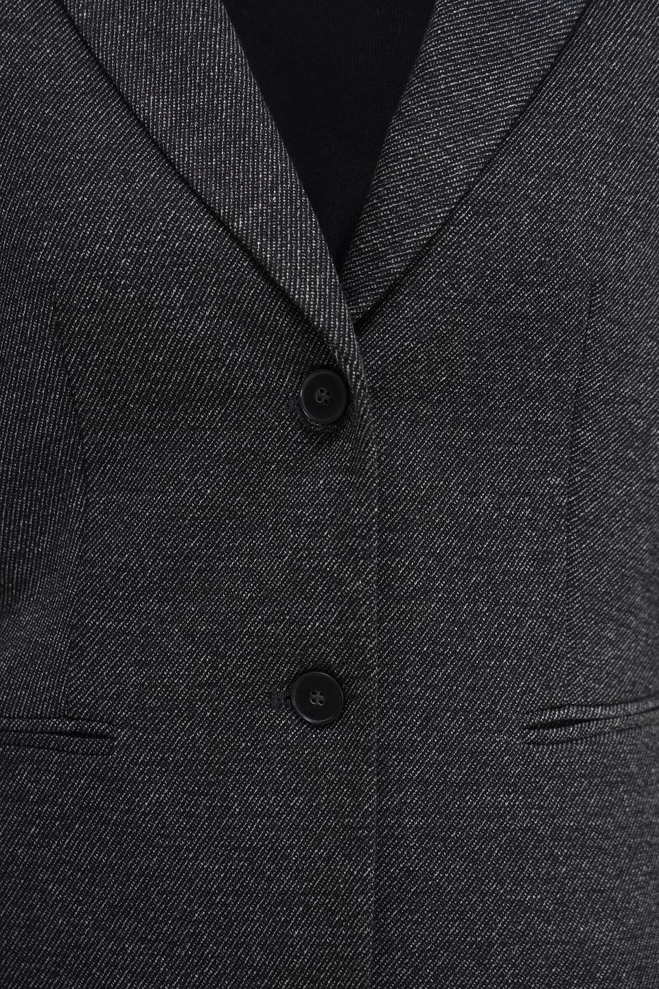 Жакет Oui женский серый в клетку