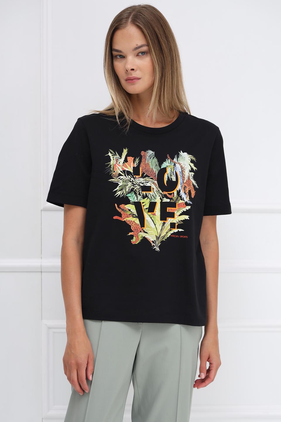 Футболка Marc Cain Sports с принтом