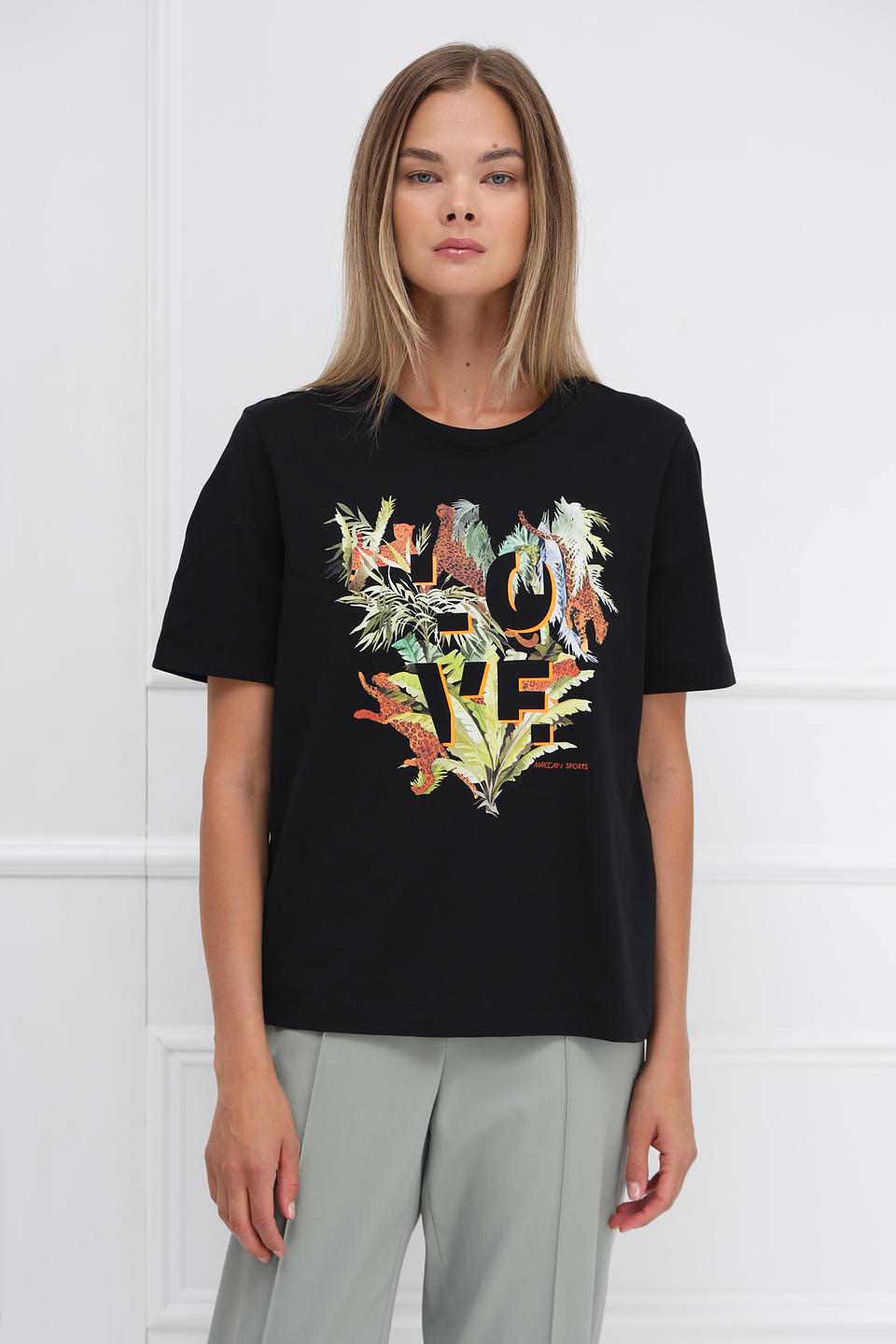 Футболка Marc Cain Sports с принтом