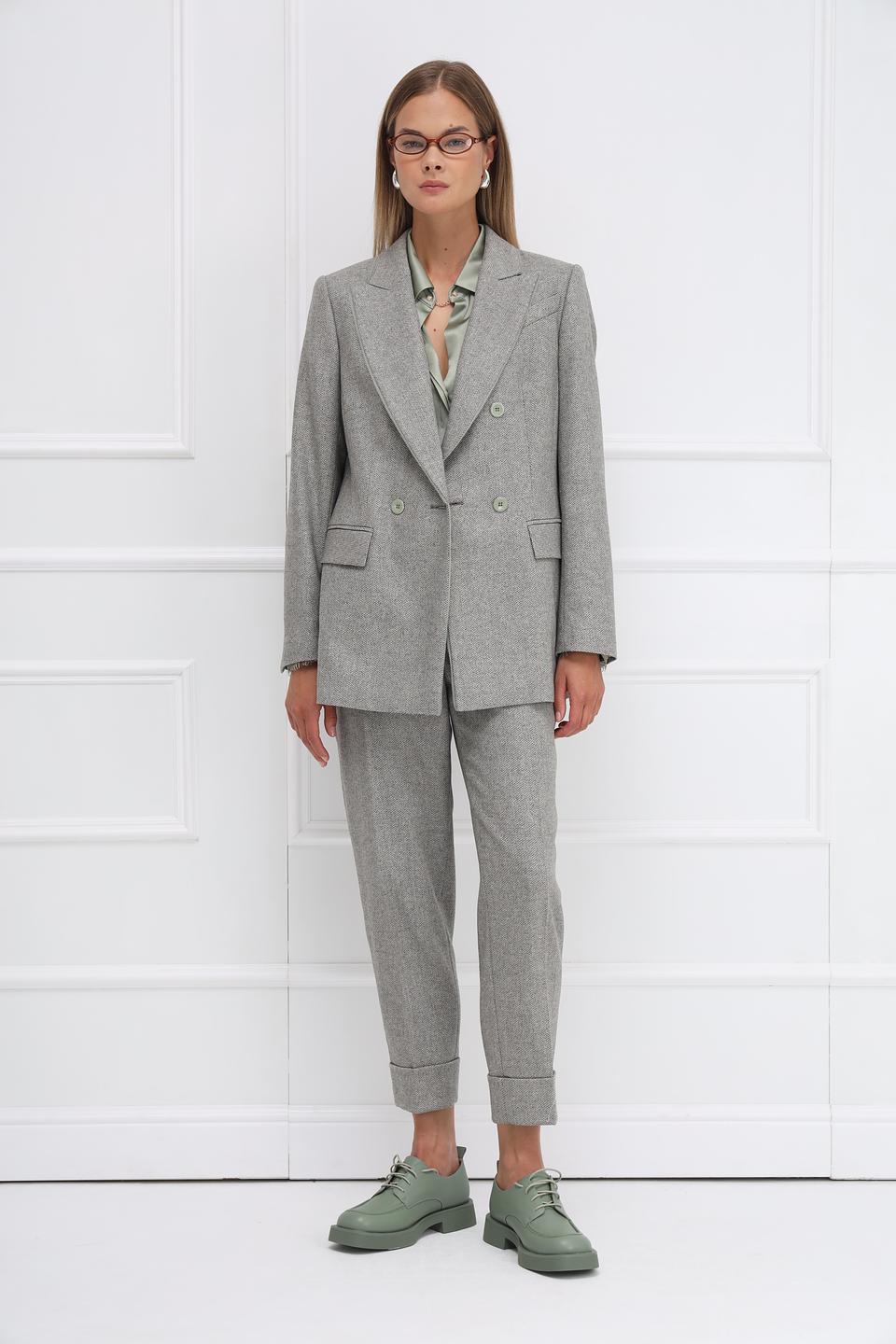 Брюки Marc Cain серые