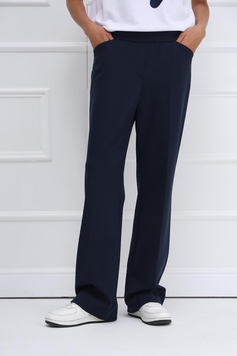 Брюки Gardeur темно-синие с резинкой