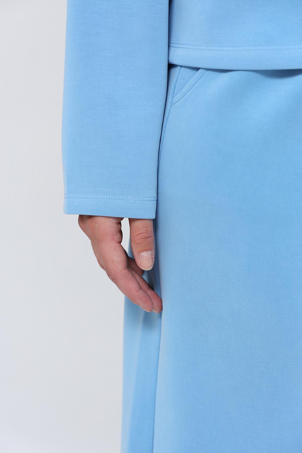 Пуловер Rich and Royal голубой