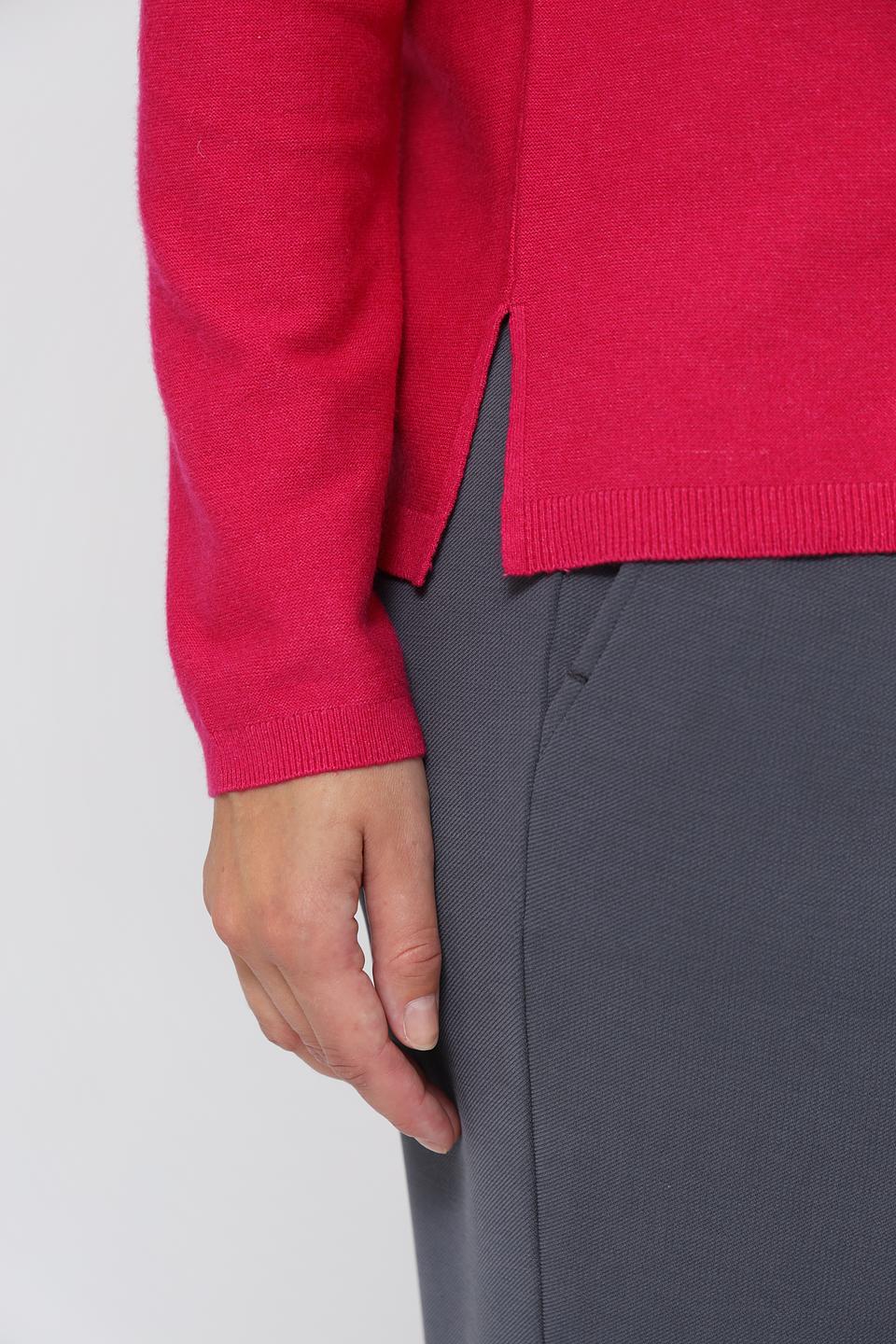 Пуловер Lecomte малиновый