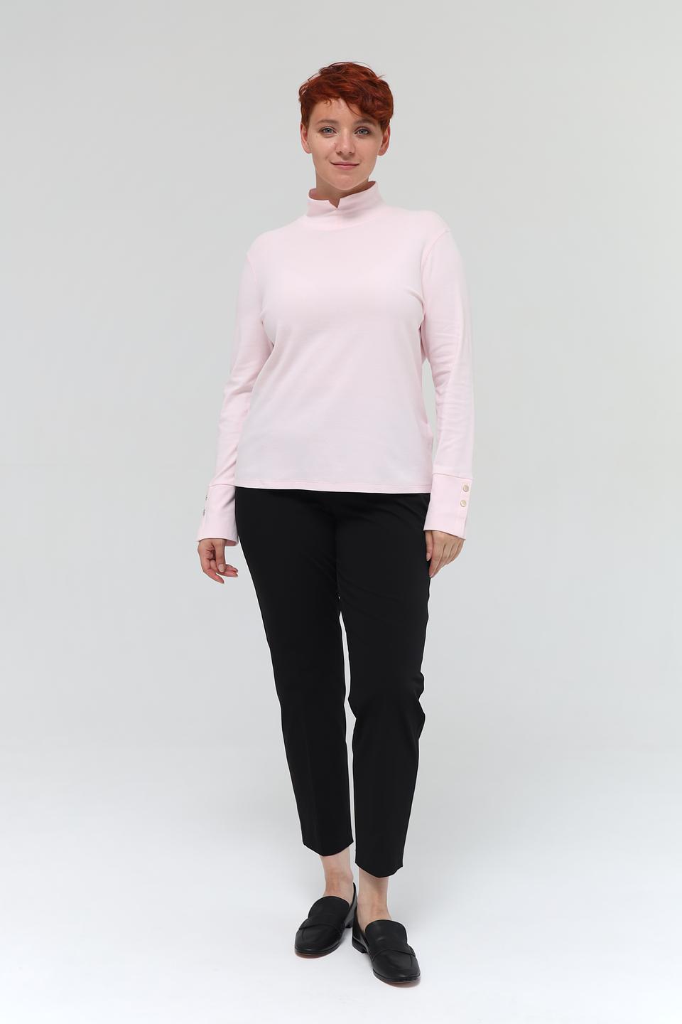 Водолазка Pezzo светло-розовая