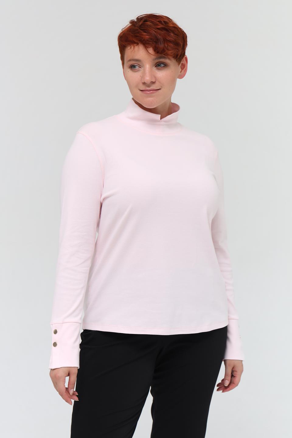 Водолазка Pezzo светло-розовая