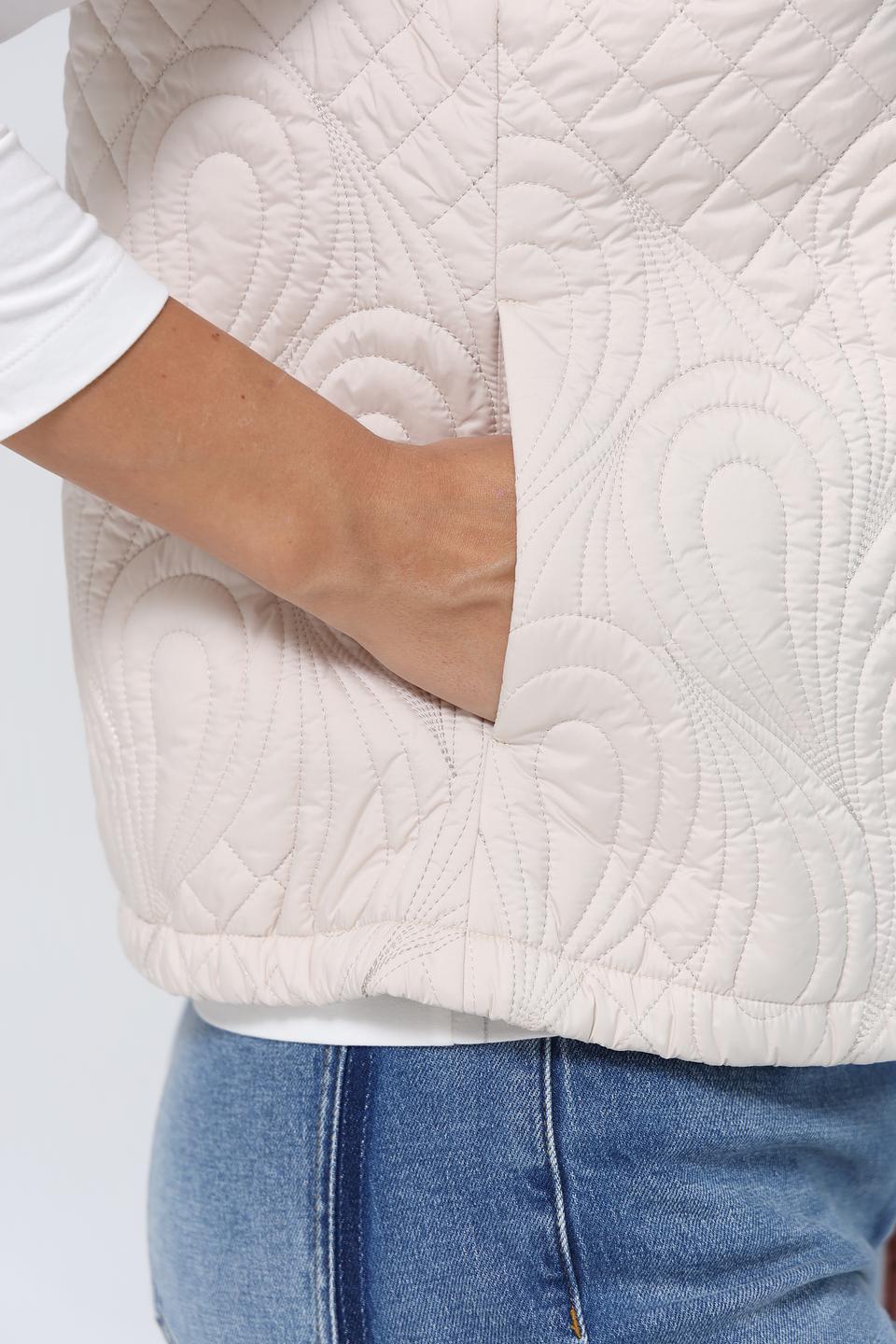 Жилет Gerry Weber стеганый бежевый