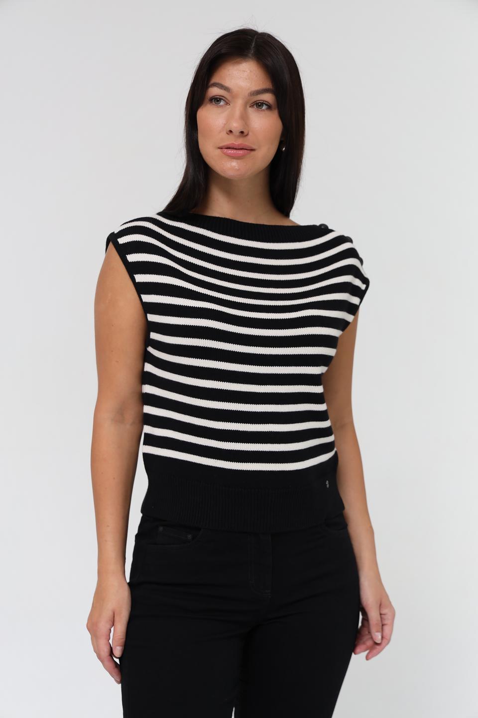 Жилет Monari в полоску