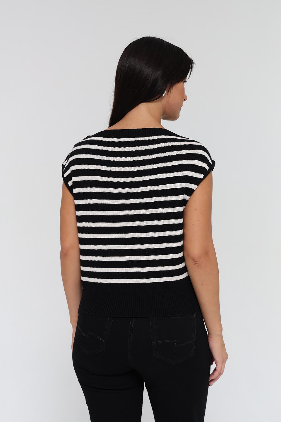 Жилет Monari в полоску