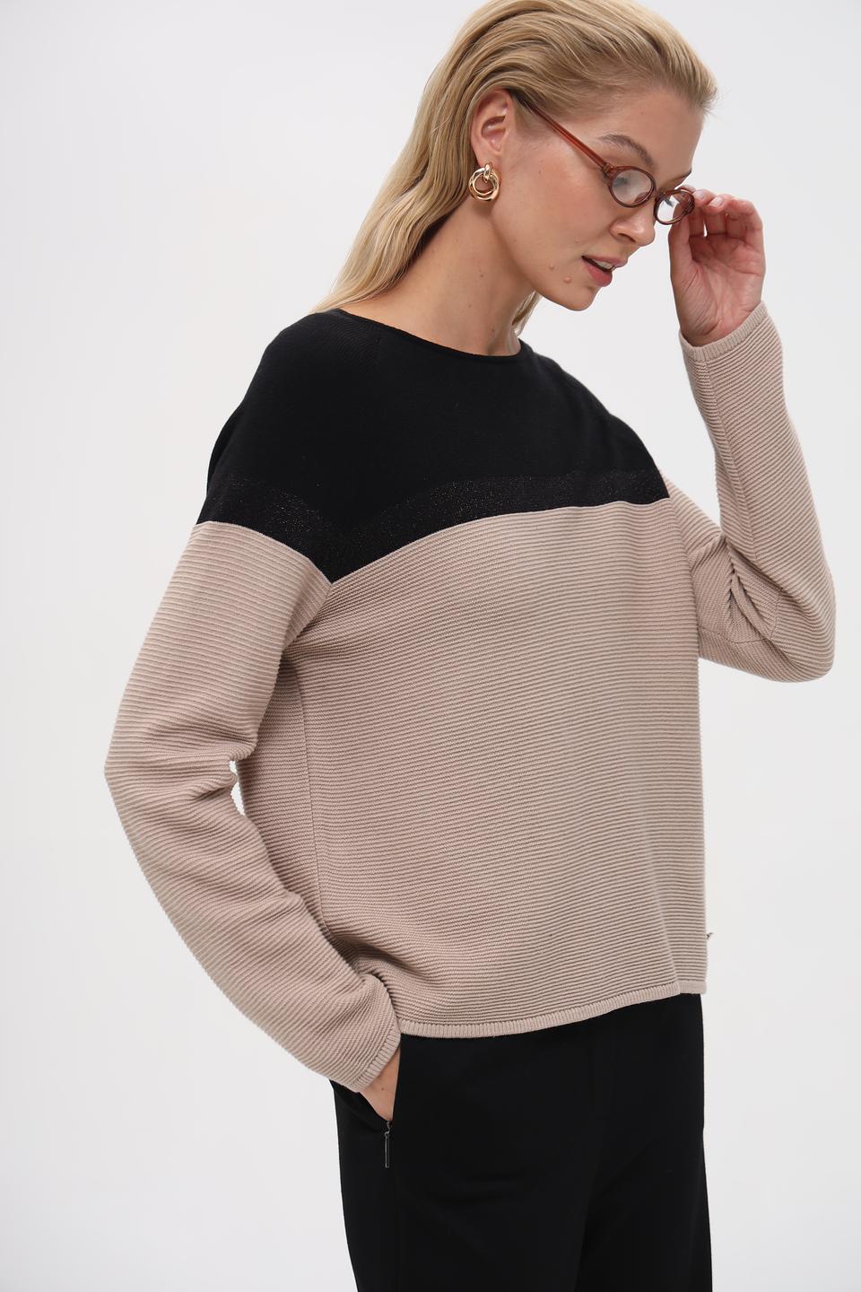 Пуловер Pezzo в полоску