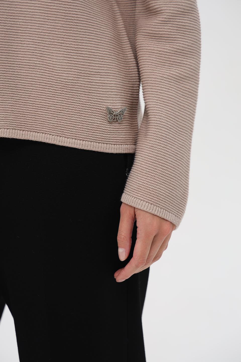 Пуловер Pezzo в полоску