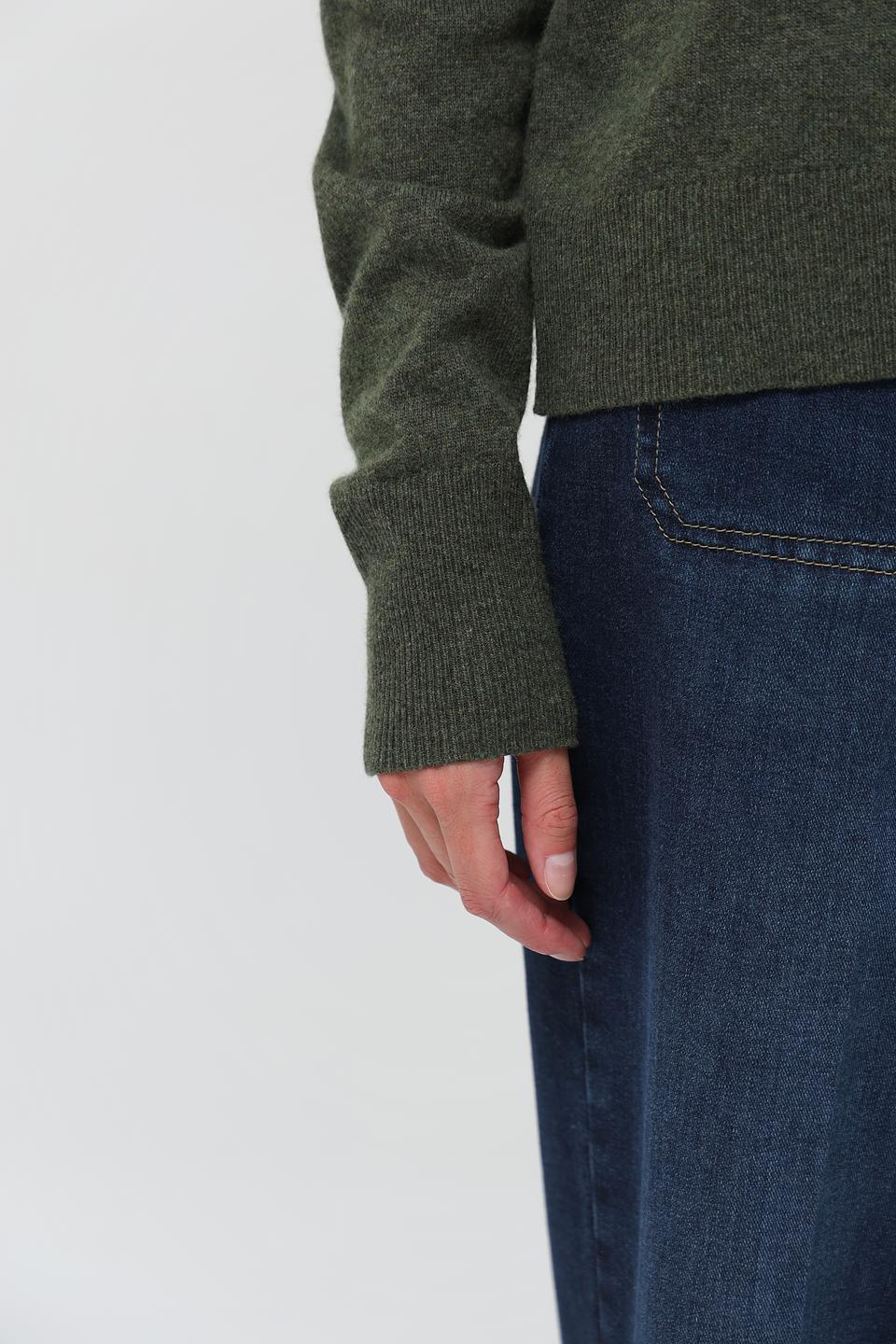 Жакет Pezzo оливковый с капюшоном