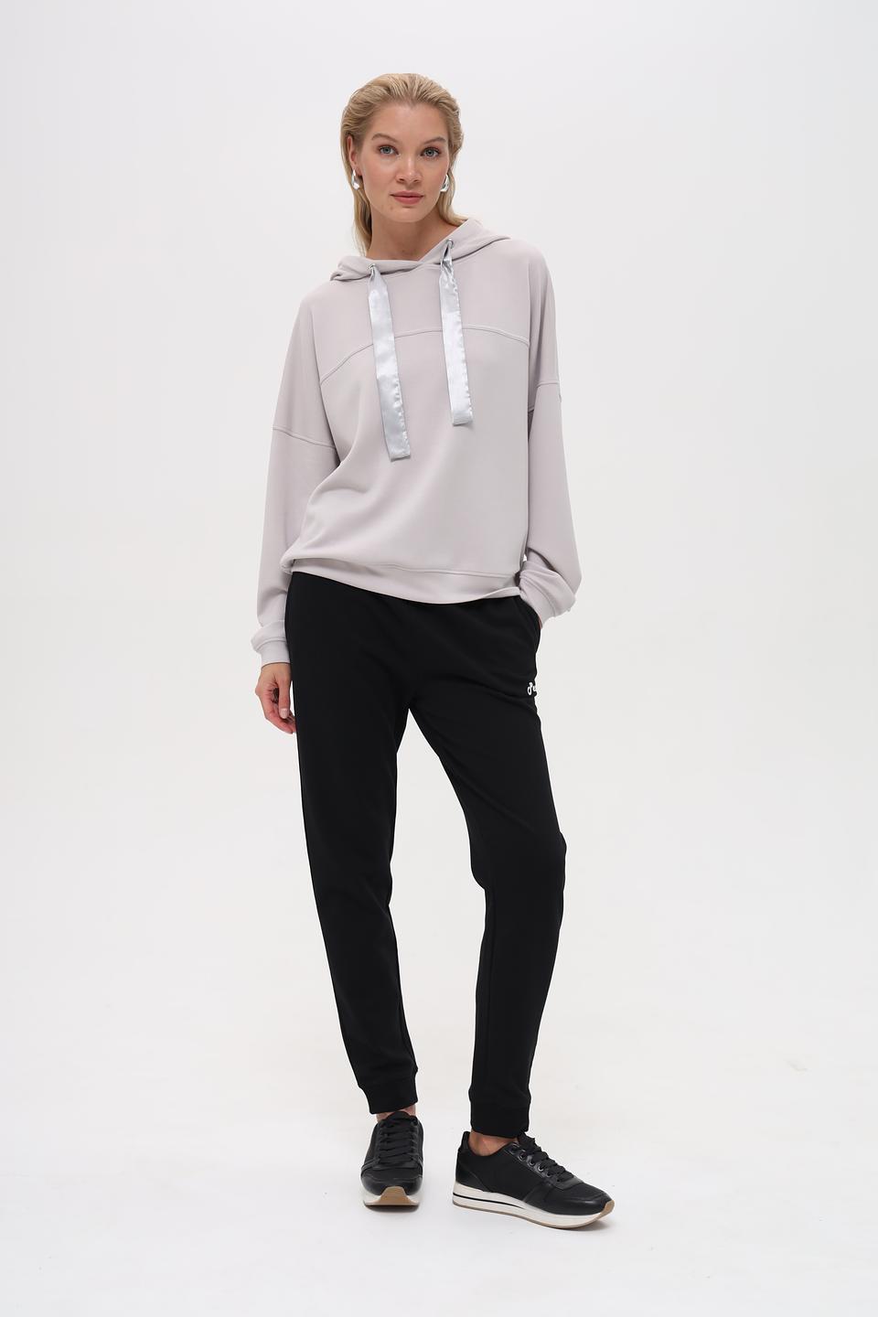 Худи Pezzo с атласными шнурками