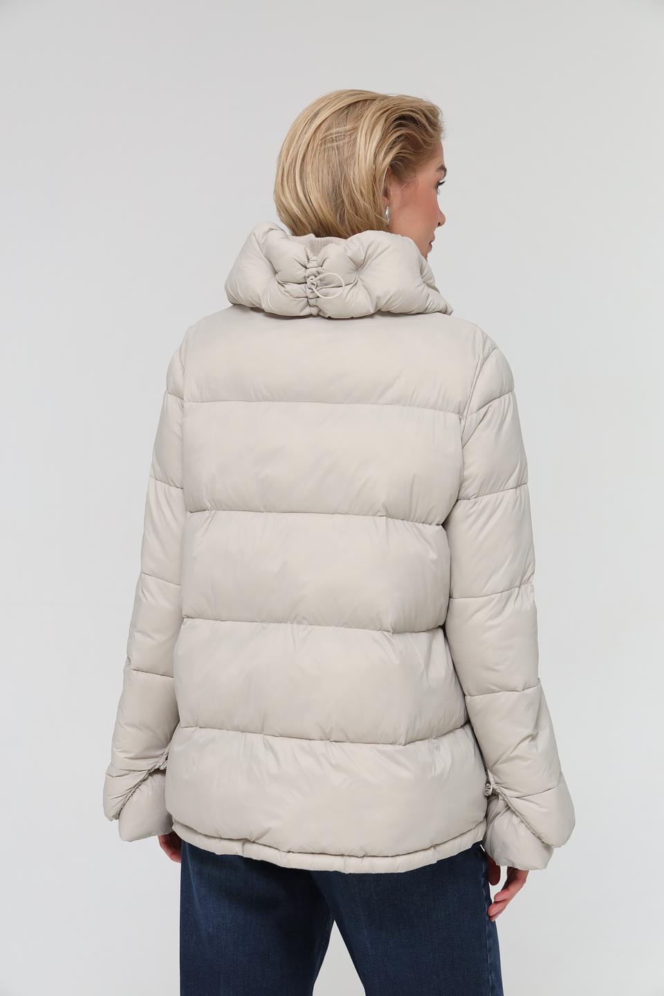 Куртка Pezzo стеганая бежевая