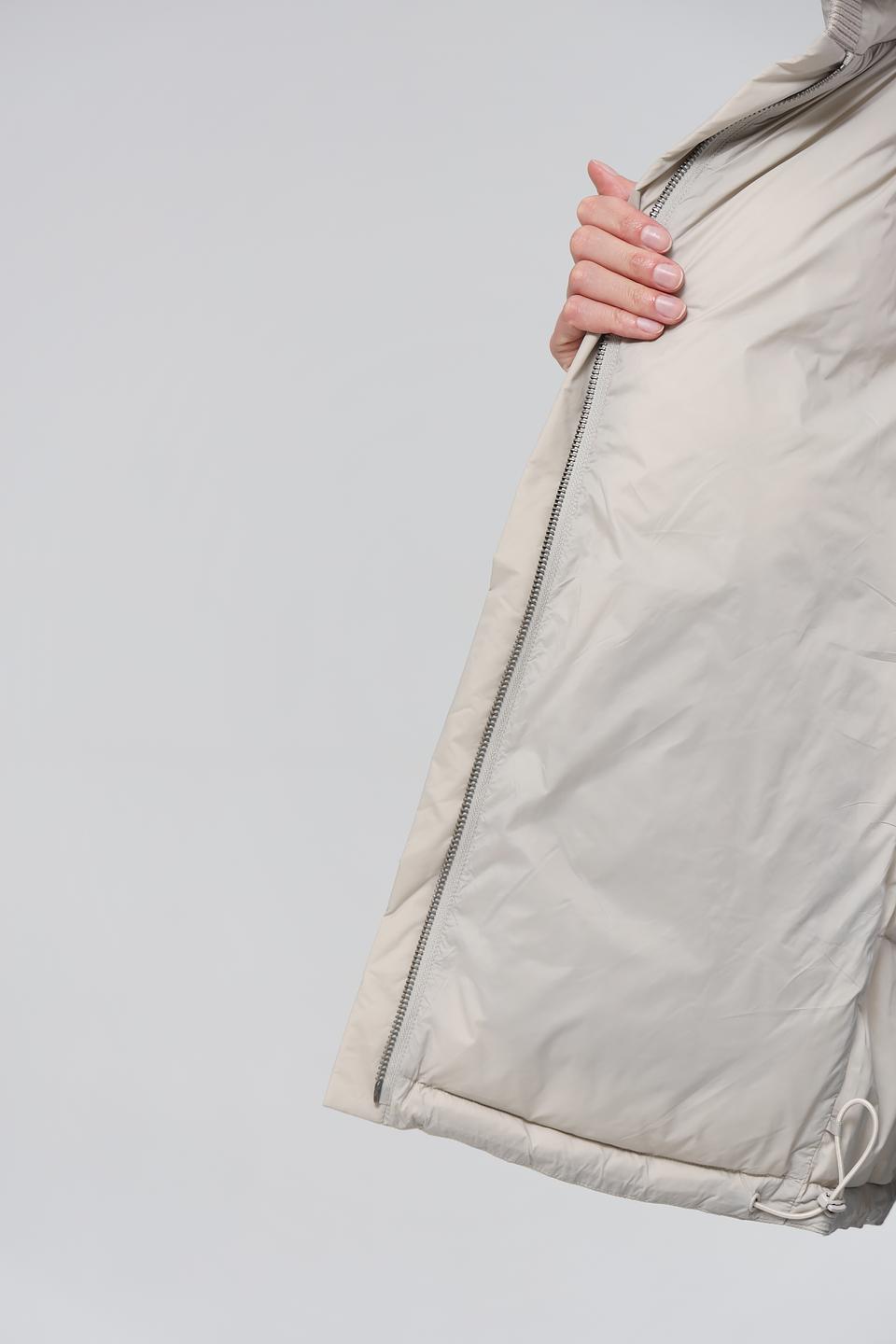 Куртка Pezzo стеганая бежевая